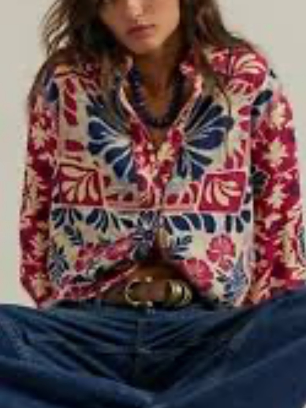 We The Free Soleil Beach Jacket in Cherry Combo NWT XS